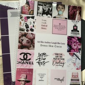 Erin Condren Cover 8x5 x 11”